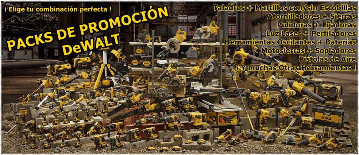 Packs el&eacute;ctricos Dewalt